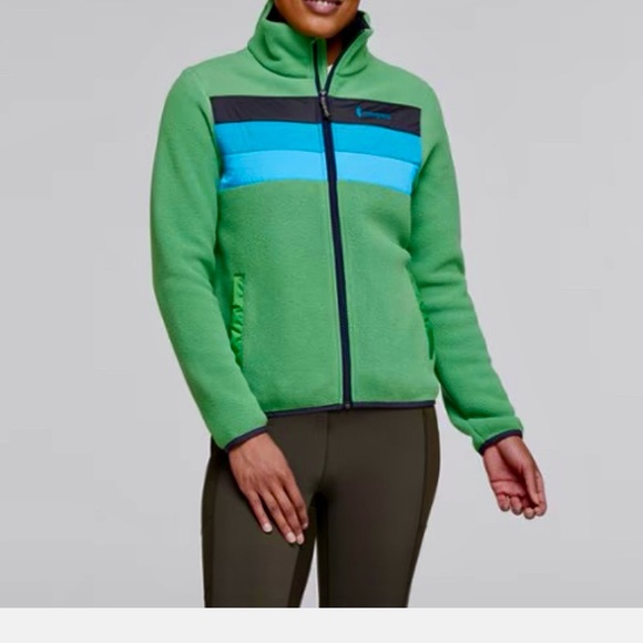 Cotopaxi Green and Blue fleece Jacket - Picture 2 of 10